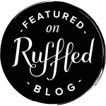 Featured on Ruffled Blog